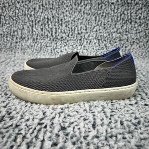 Rothys The Sneaker Slip On Shoes Womens Size 5 gray Comfort Knit